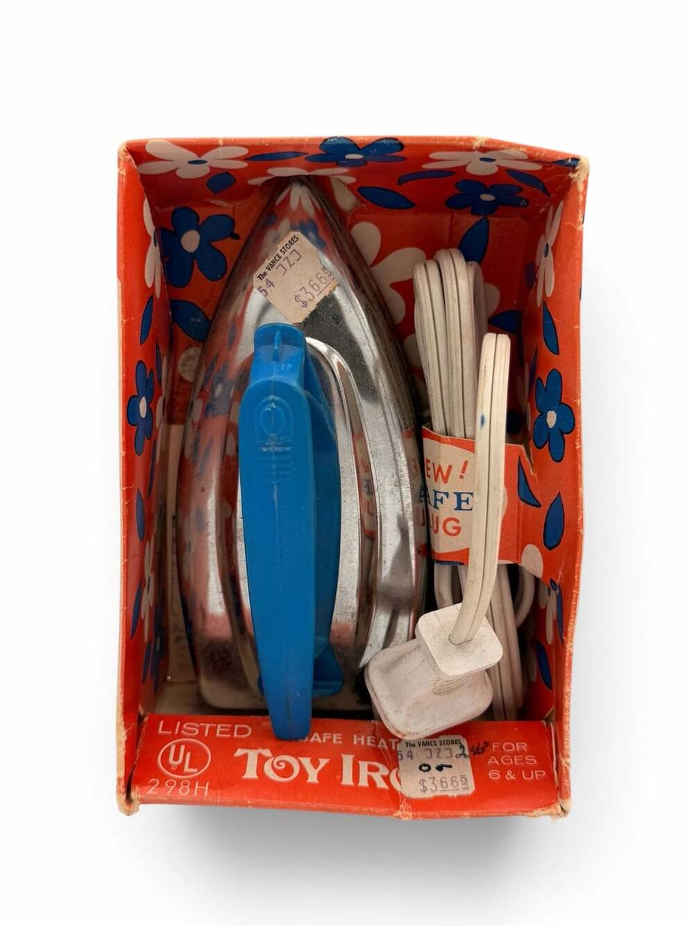 Wolverine Sunny Suzy Toy Iron No. 316 Safe Heat Metal Blue